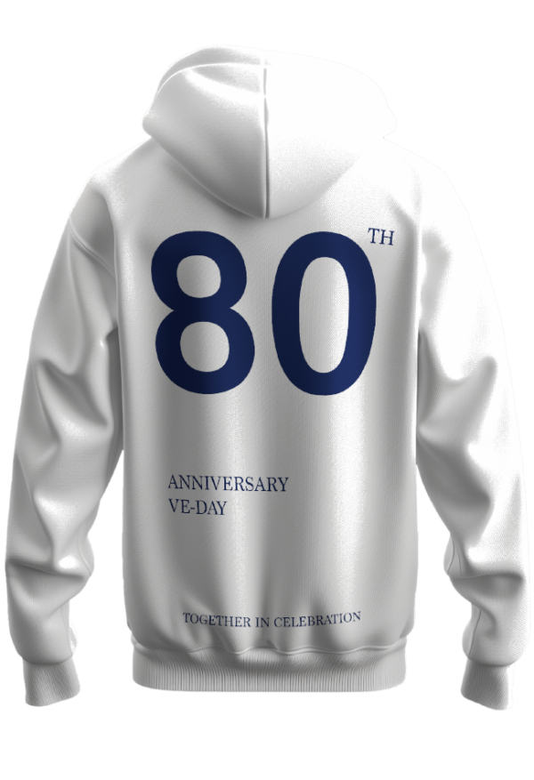 VE80 Hoodie 02 80 White - Image 2