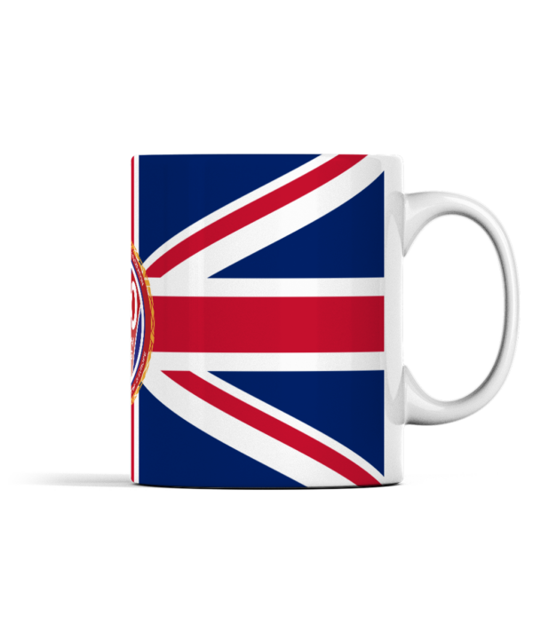 VE80 Mug with Union Flag - Image 3