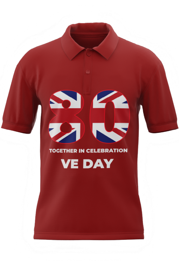 VE80 Polo 02 Union Flag 80 Red