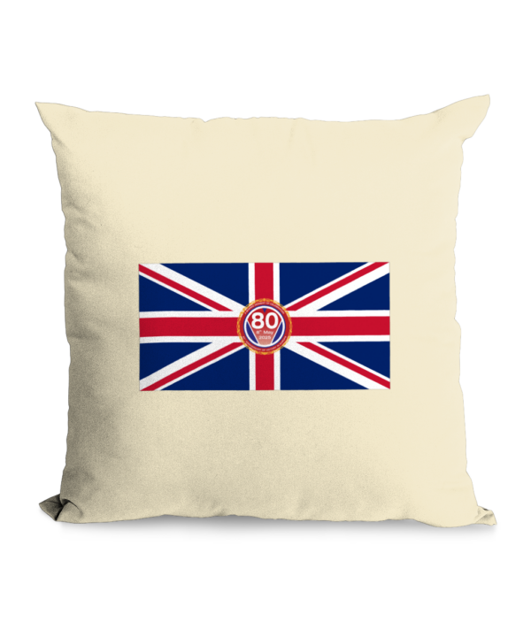 VE80 Cushion with Union Flag