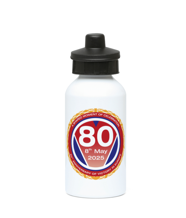 VE80 Water Bottle with VE80 Logo