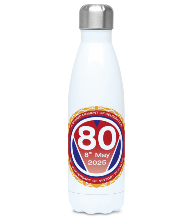 VE80 Water Bottle with VE80 Logo