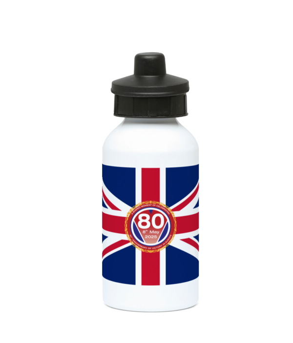 VE80 Water Bottle with Union Flag